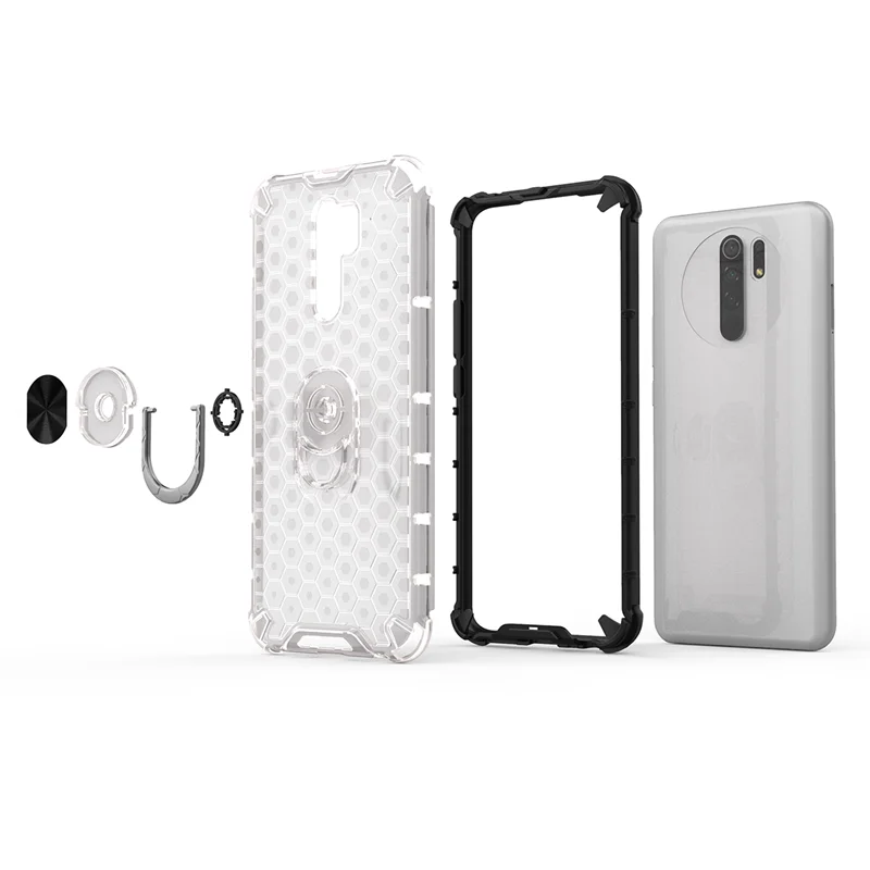 Магнитный чехол для Xiaomi Redmi Note 11 10 9 8 Pro 11S 10S 9S 10T 9T 8T 7 5 6 9A 9C 10C прозрачный