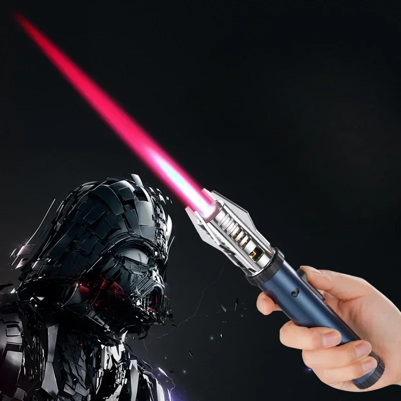 Газовая зажигалка Planet Lightsaber Butane 2024 360° ° Используйте металлическую уличную
