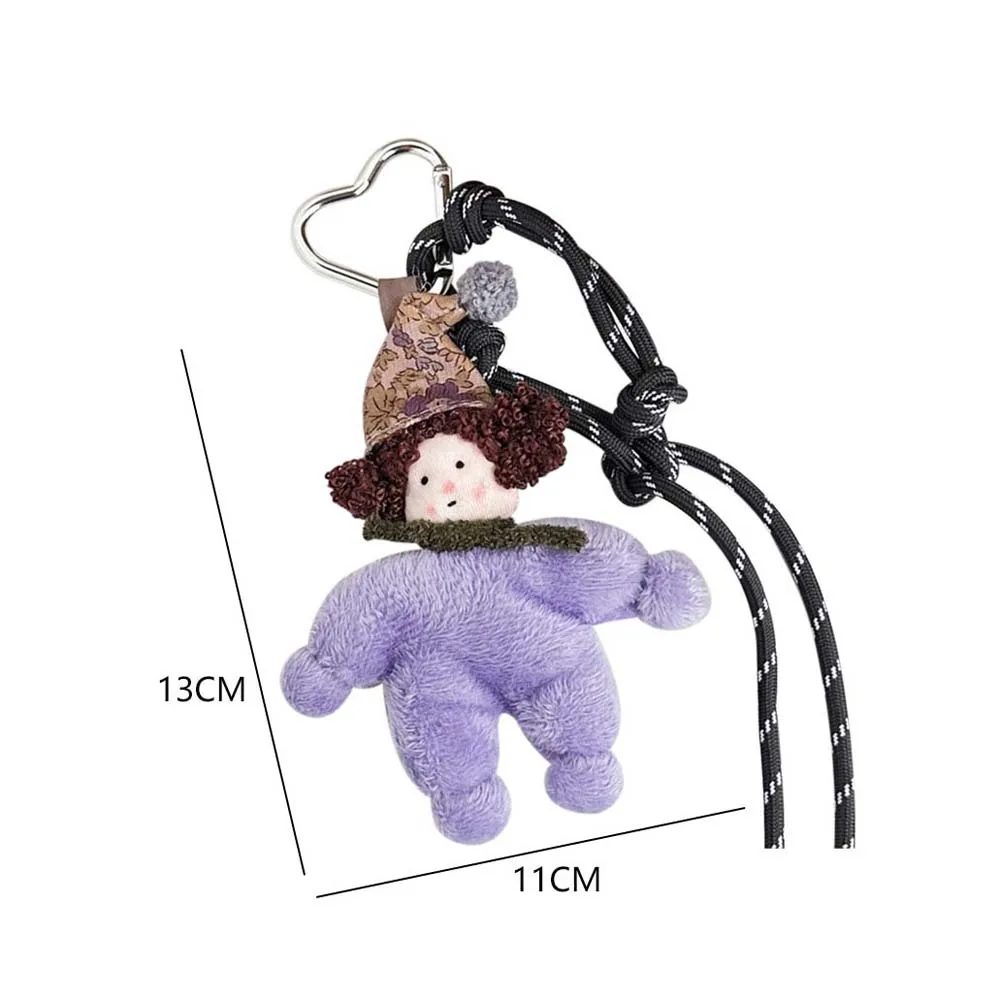 Корейский стиль завитая кукла для девочек кулон автомобильный брелок украшение