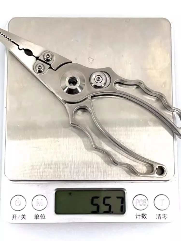 Рыболовные плоскогубцы TIJ из титанового сплава маленький рыболовный инструмент