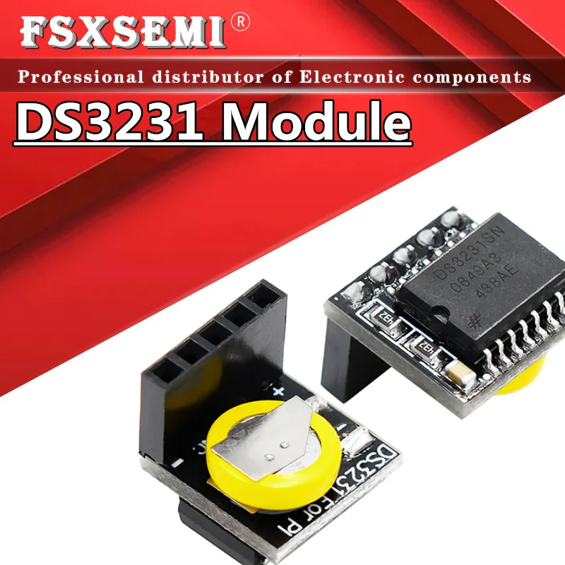 

Precision DS3231 Real Time Clock Module RTC DS3231 3.3V/5V with Battery for Raspberry Pi for arduino DIY Kit