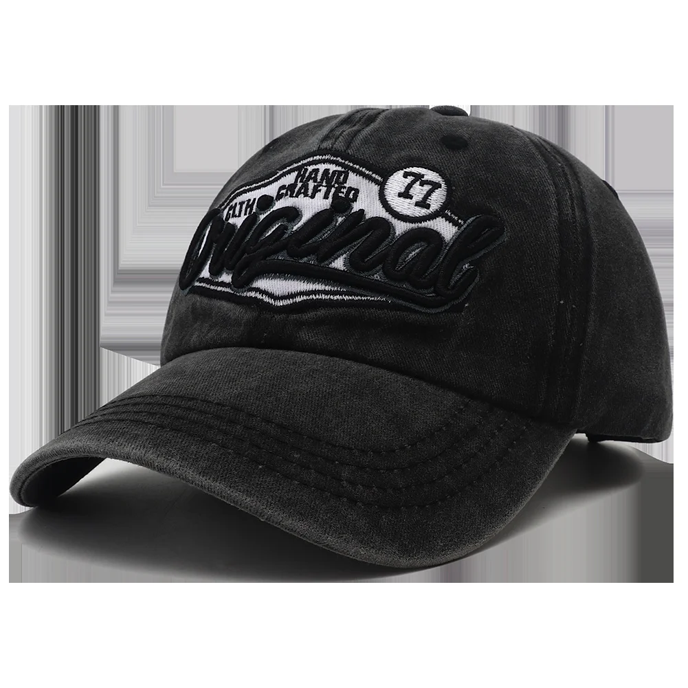 

2023 New Designer Vintage Embroidered Baseball Cap Casquette Homme Snapback Hat Adjustable Original Hip Hop Caps for Men Women