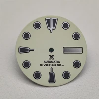 nh35 dial watch parts modified 28 5mm beige full luminous mark adapted to nh3536 automatic mechanical watch command