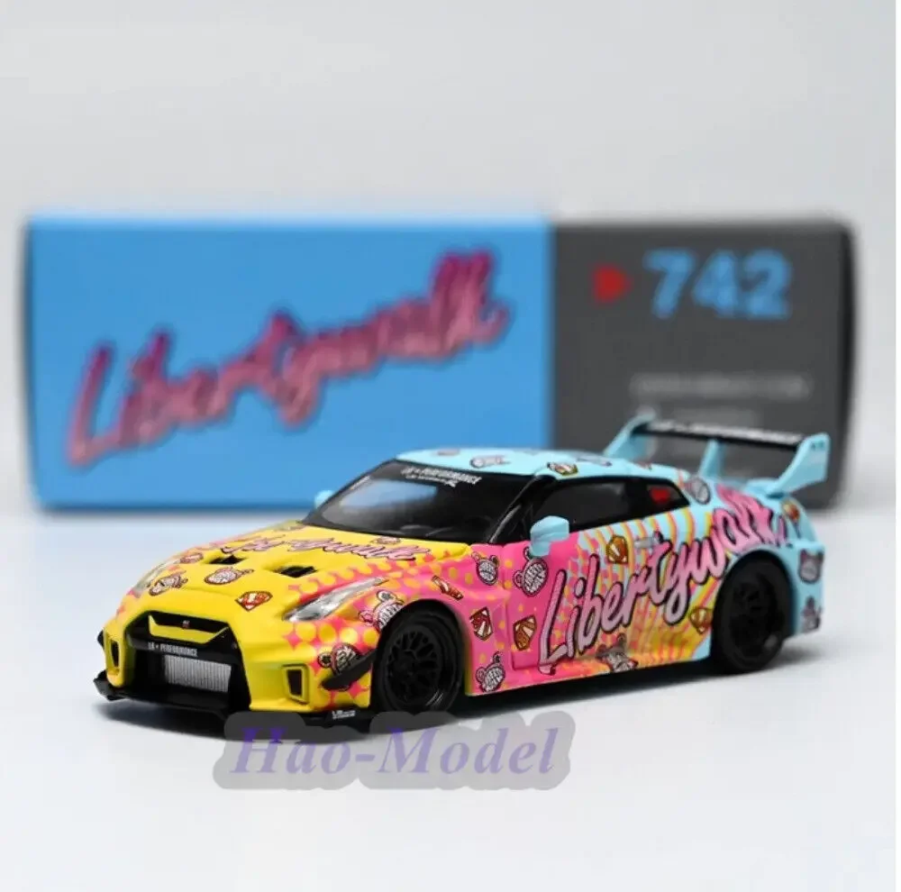 MINIGT 1/64 для LB-Silhouette WORKS GT 35GT RR LBWK модель автомобиля из сплава литая под давлением