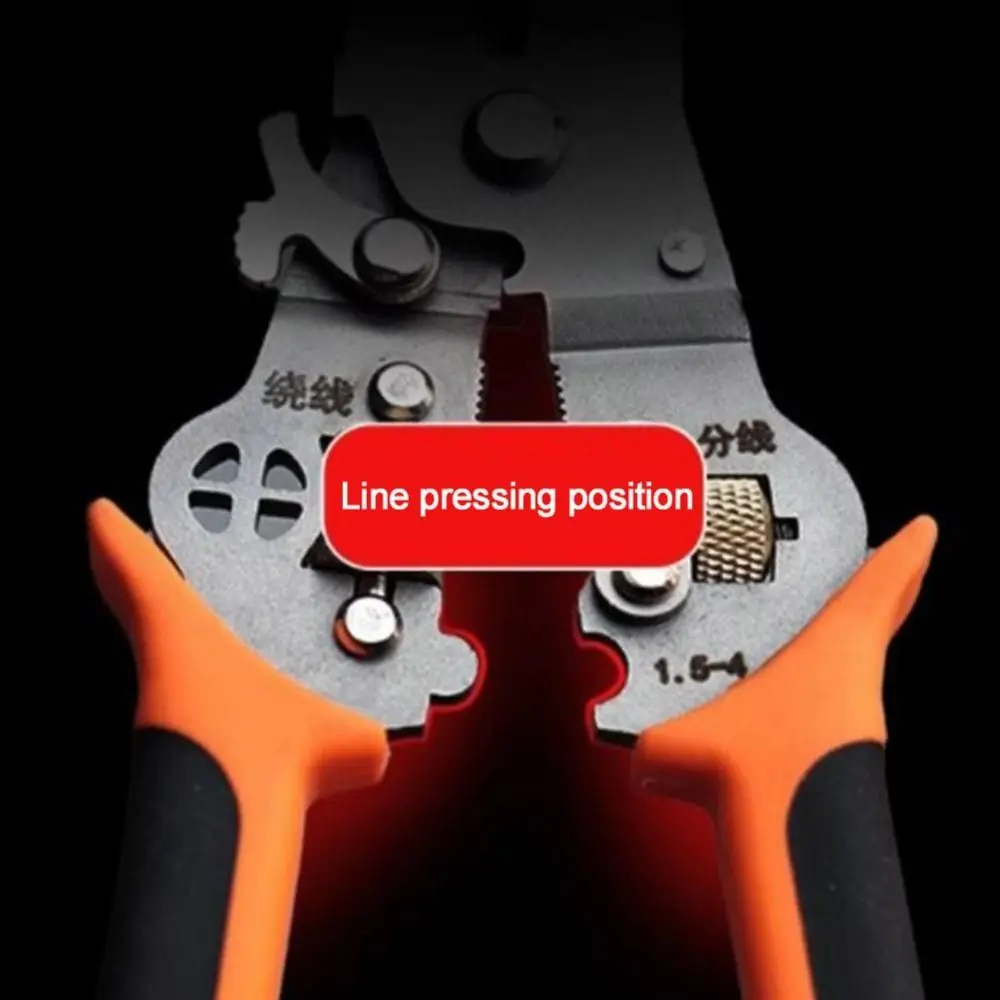 Съемник для зачистки проводов 10 в 1 автоматические регулируемые обжимные клещи