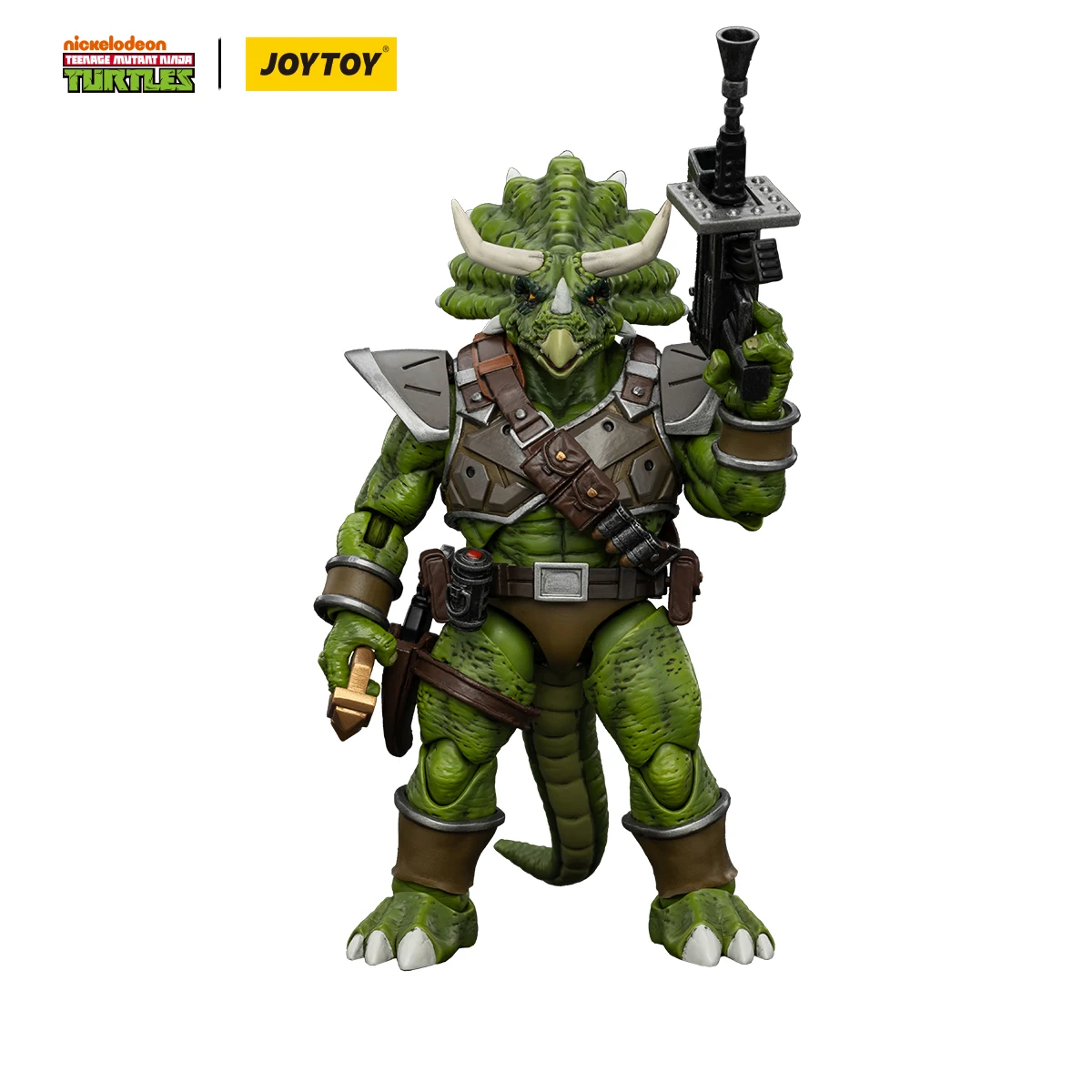 Фото Фигурка JOYTOY TMNT «Капитан Зorax/Adjutant Zork/Triceraton Infantryman», 3 шт., модель аниме 1/18 №5