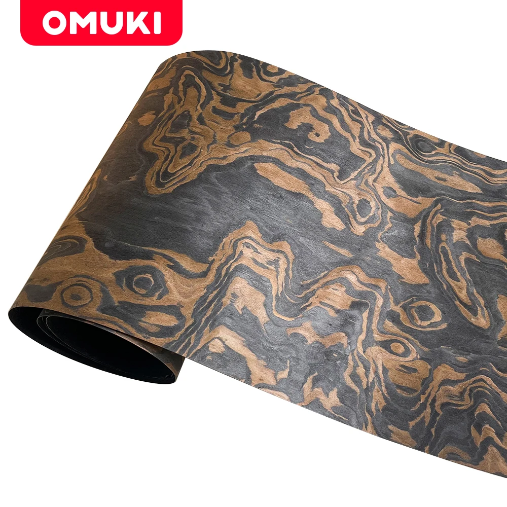 Тотем шаблон черный орех древесный шпон ручной работы DIY столярная мебель