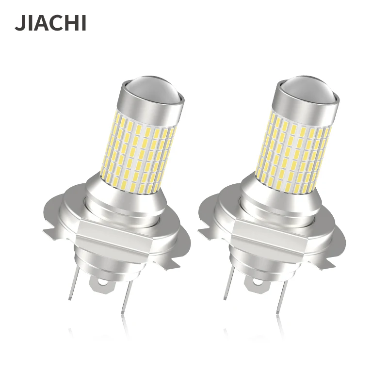 JIACHI 100 шт. автомобильные аксессуары 3014 чип 78SMD H16 H4 5202 PSX24W Светодиодная лампа