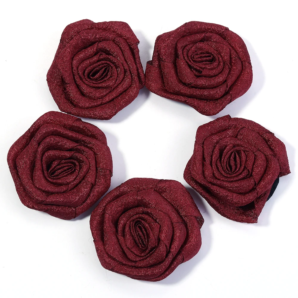 

Искусственные розы полиэстер 5 см 5 шт.