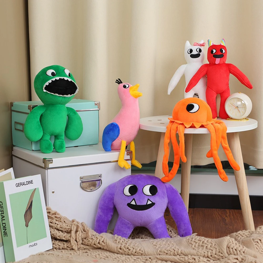 

Garten of Banban Cartoon Plush Toys Horror Game Anime Figure Doll Cartoon Stuffed Animal Banban Monster Plushie Kids Toy