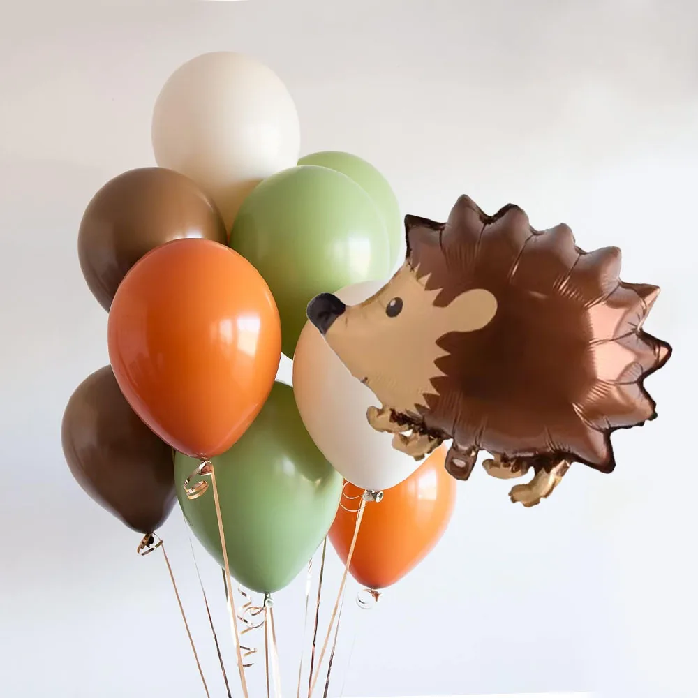 

10 фольгированных шаров-животных из джунглей