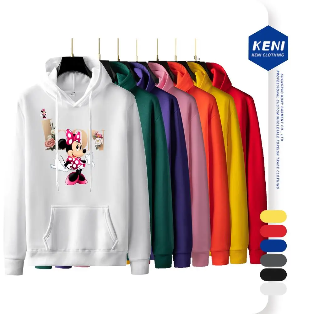 

Осенне-зимние мужские толстовки с капюшоном и принтом Микки Мауса