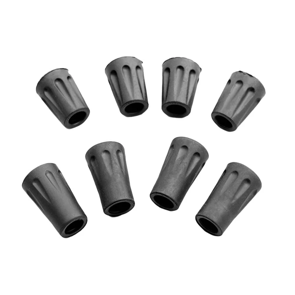

10PCS Sturdy Covers for Alpenstock Rubber Protection Covers for Alpenstock Tip