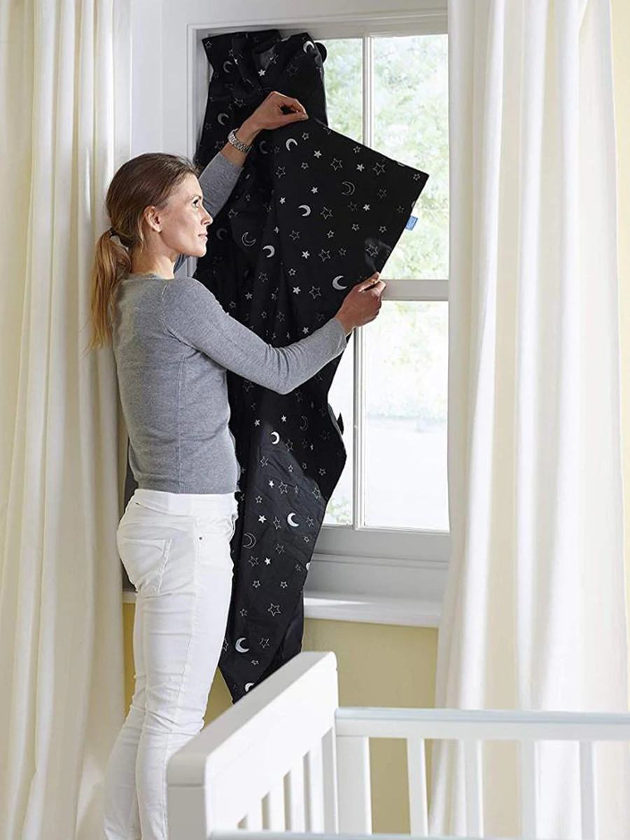 Портативная штора Blindify для путешествий с детьми Затемняющая |