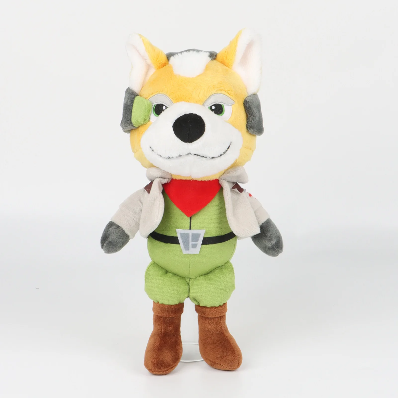 Фото Мягкие игрушки Game Star Fox: Аниме-персонажи Фокс МакКлауд и Пеппи Хэйр, плюшевые куклы, мягкие игрушки-зверушки, подарок на день рождения для детей, фанатская атрибутика №2