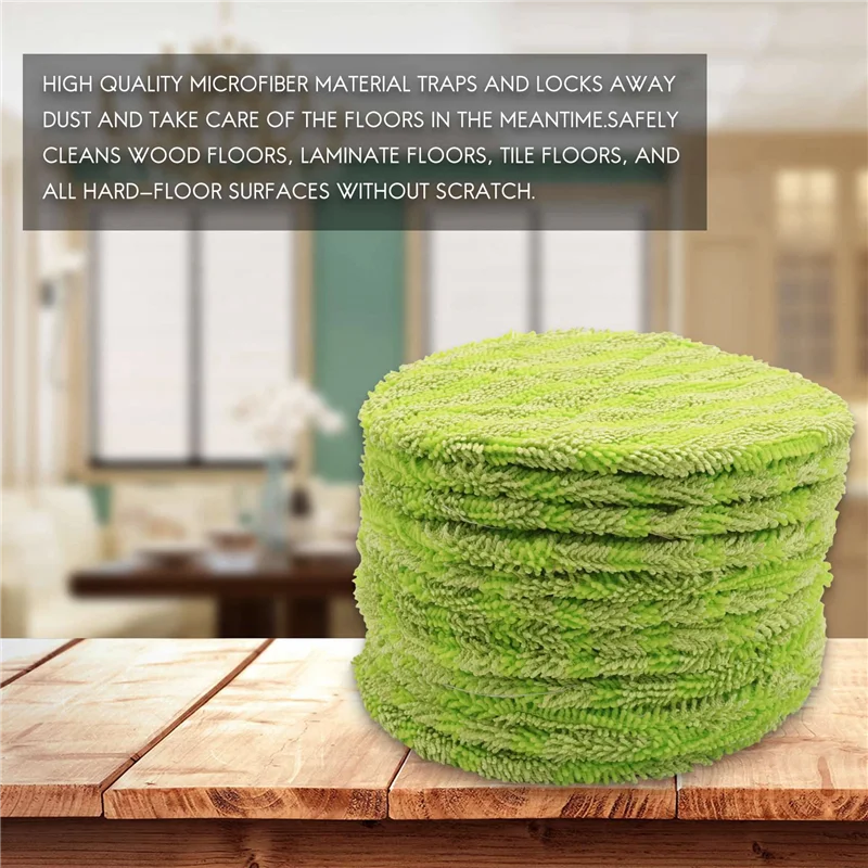 10 шт. сменная накладка для беспроводной электрической роторной швабры