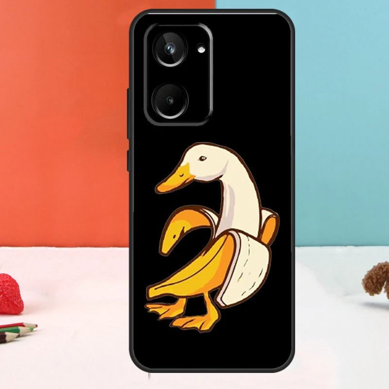 Забавные мультяшные бананы Memes для Realme 10 11 12 Pro Plus GT Neo5 C11 C30 C31 C33 C35 C25s C21Y C51 C55 C53 GT5