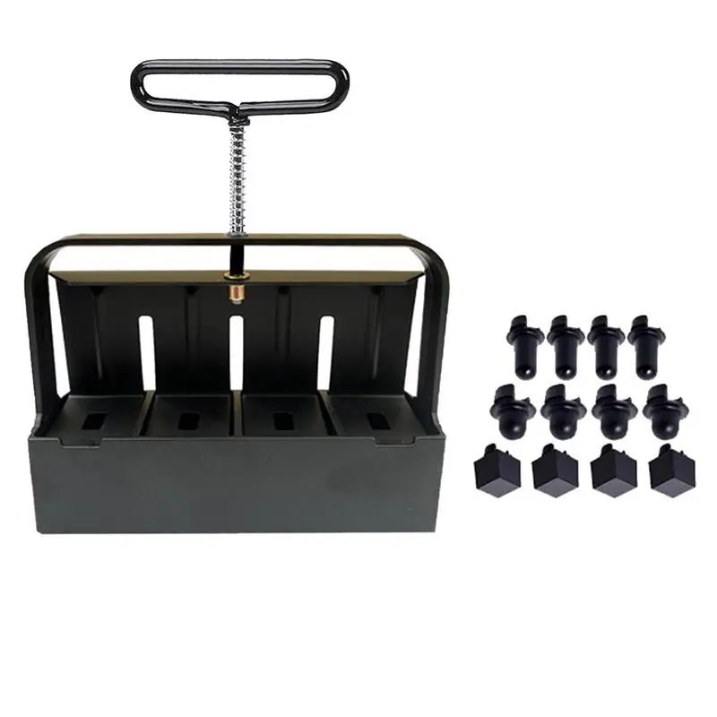 

Manual Soil Block Maker 2 Inch Soil Block Maker Garden Soil Potting Soil For Outdoor Plant With Comfort-Grip Handle Soil Block