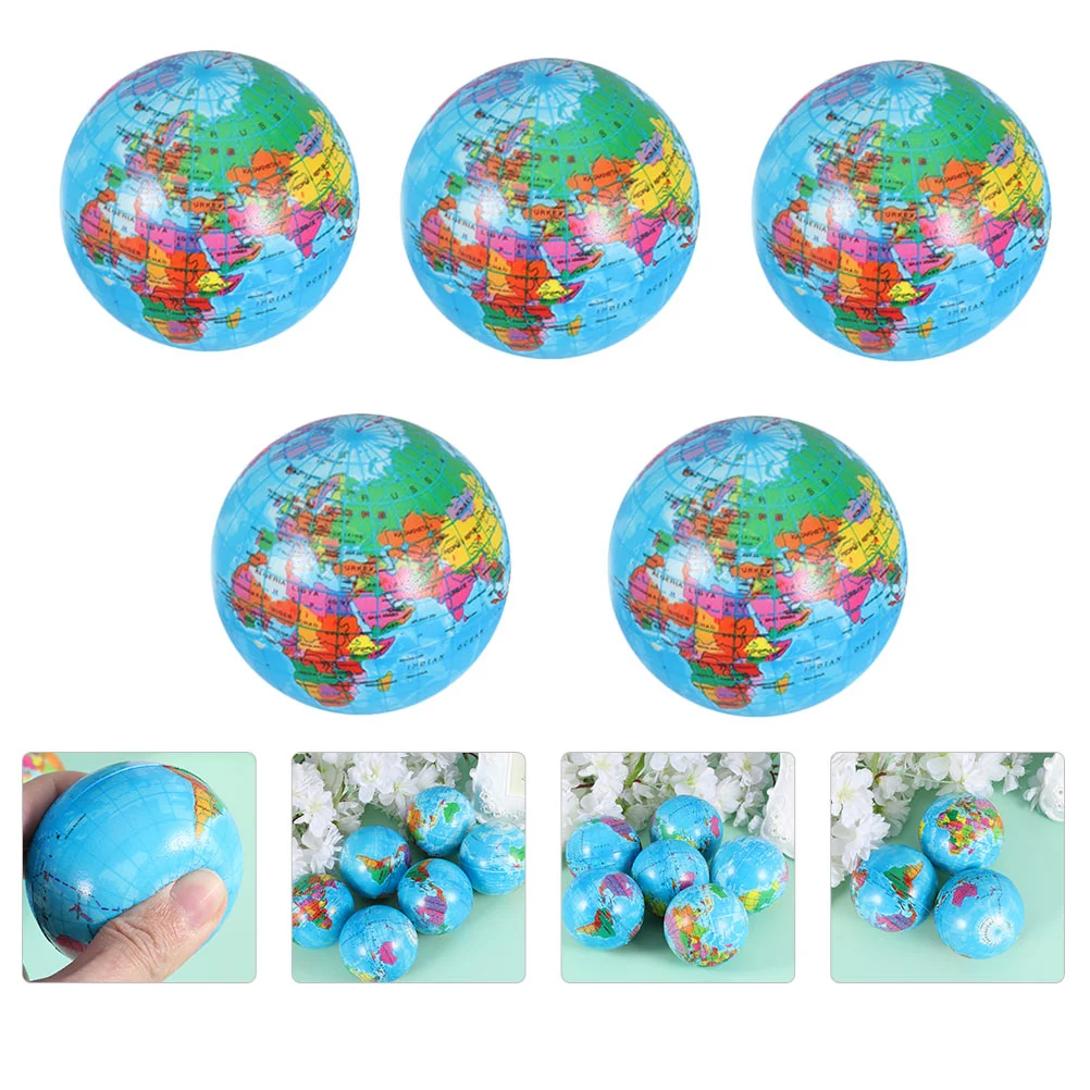 

10Pc Desktop Tellurion Kids Geographic Teaching Earth Globe (Assorted Color)