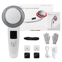 multi functional ems ultrasonic infrared slimming instrument 6 in 1 infrared ultrasonic massager beauty body weight loss