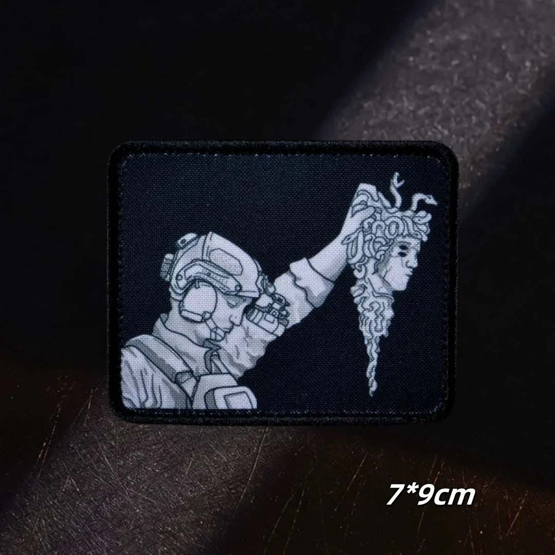 Нашивка на значок морале БПЛА воина Сочная линия снайперская нашивка с