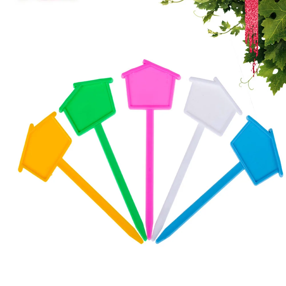 

50PCS Decorative Green Succulents Household Balcony Garden Large Labels Labels Handicrafts for Field