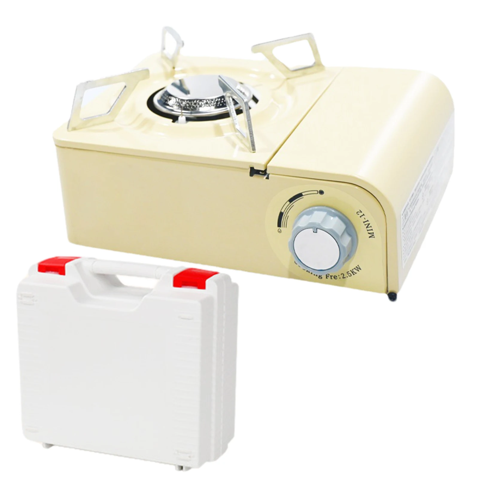 

Portable Camping Stove Outdoor Gas Stove Cassette Furnace Lightweight Cooking BBQ Stove Stainless Steel Hiking Cassette Burner