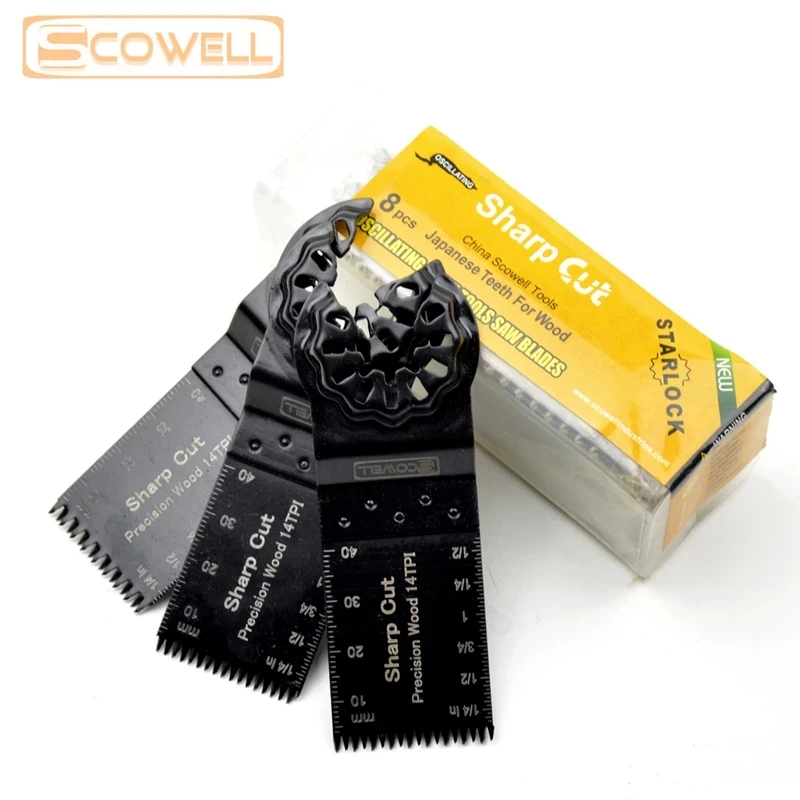 30% Off Starlock Japanese Teeth Oscillating Multi Tool Saw Blades for Starlock System Oscillating Tools Machine Renovate Tools