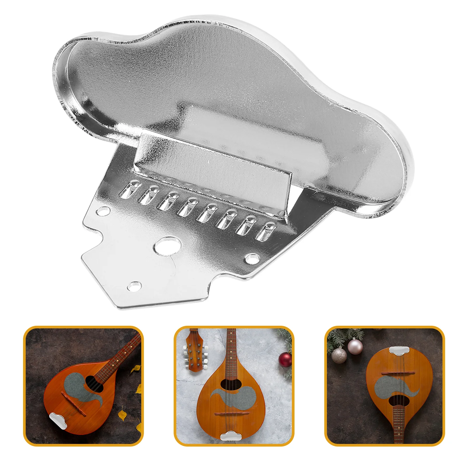 

An Fittings Mandolin Tailpiece Instrument Replacement Accessories Guitar Part Screws