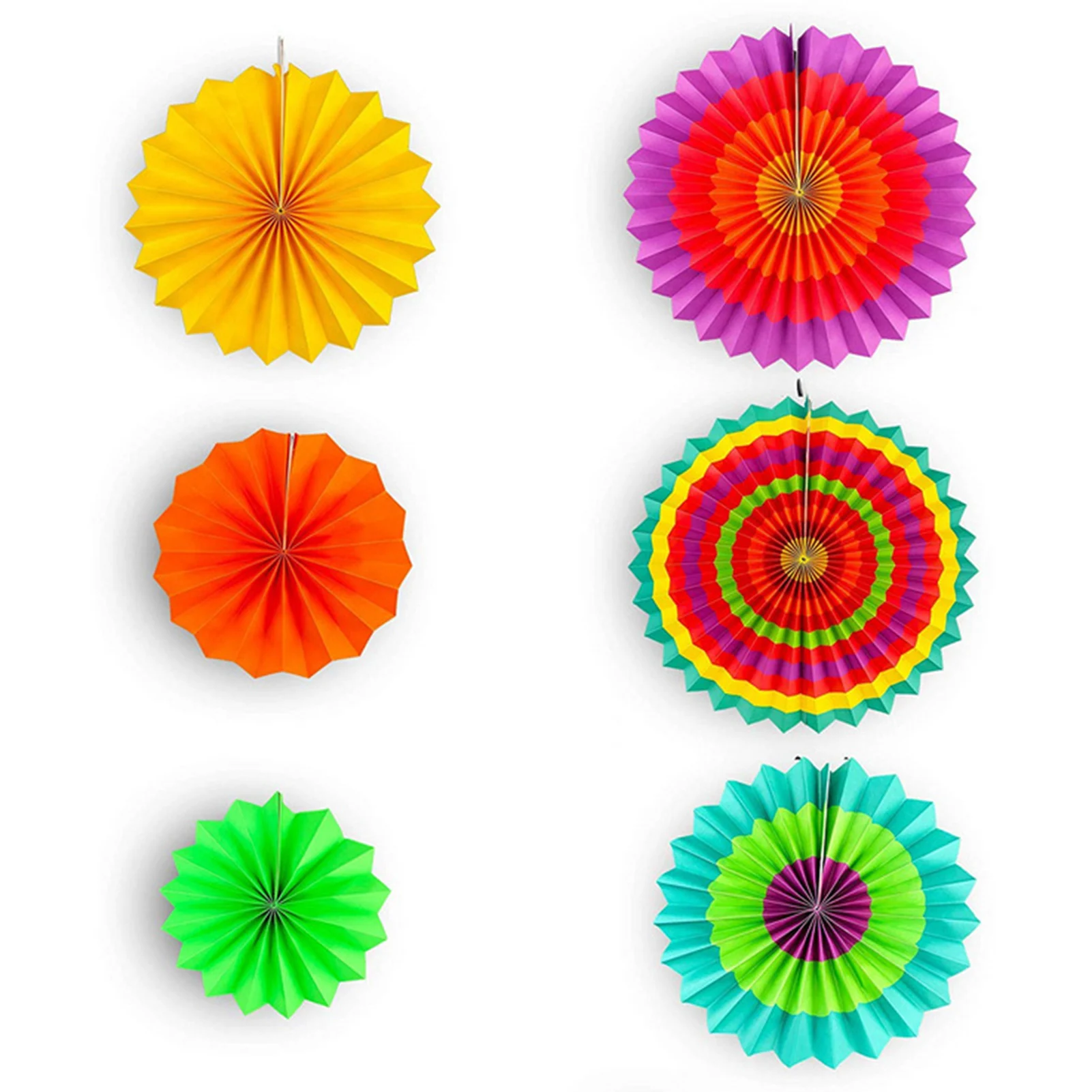 

Бумажные украшения для фанатов 6 шт., круглая бумага с рисунком, фотообои для вечеринки, дня рождения, свадебные аксессуары, мексиканские пра...