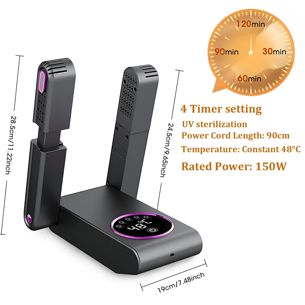 

AFDEAL Складная электрическая сушилка для обуви 220В