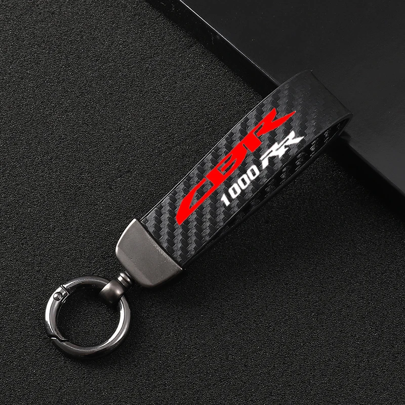 

High-Grade Carbon Fiber Motorcycle Keychain Holder Keyring for Honda CBR 1000RR Accessories