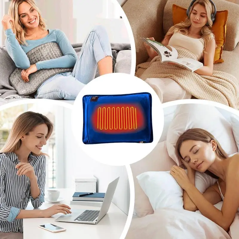 USB грелка для рук подушка которую можно стирать в машине плюшевая портативная с 3