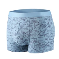 fashion print mens underwear boxers cotton soft breathable men underpants boxer shorts male panties bulge pouch trunks homme