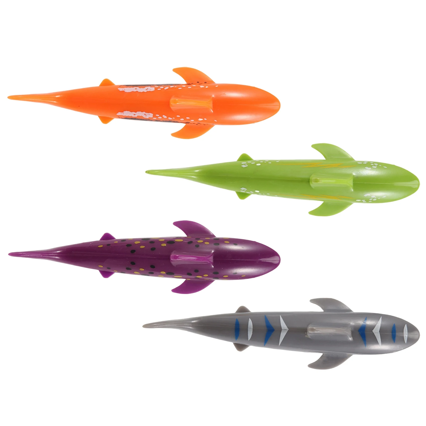 4 шт. детская игрушка для плавания в форме акулы дайвинга водной игры бассейна