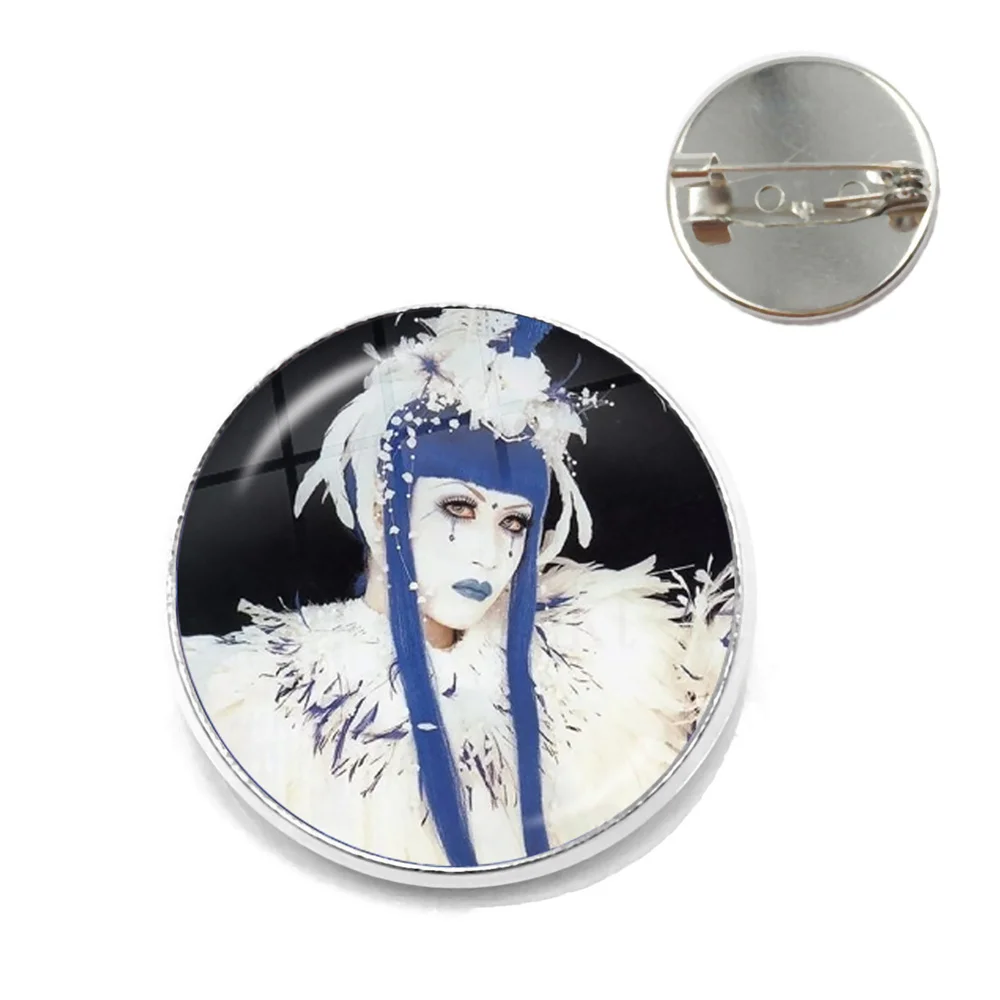 Фото Mana Sama, готический значок Лолиты, броши Malice Mizer, визуальный рок-группа, эстетическая булавка, украшение для одежды, аксессуары для рюкзака, подарок №4