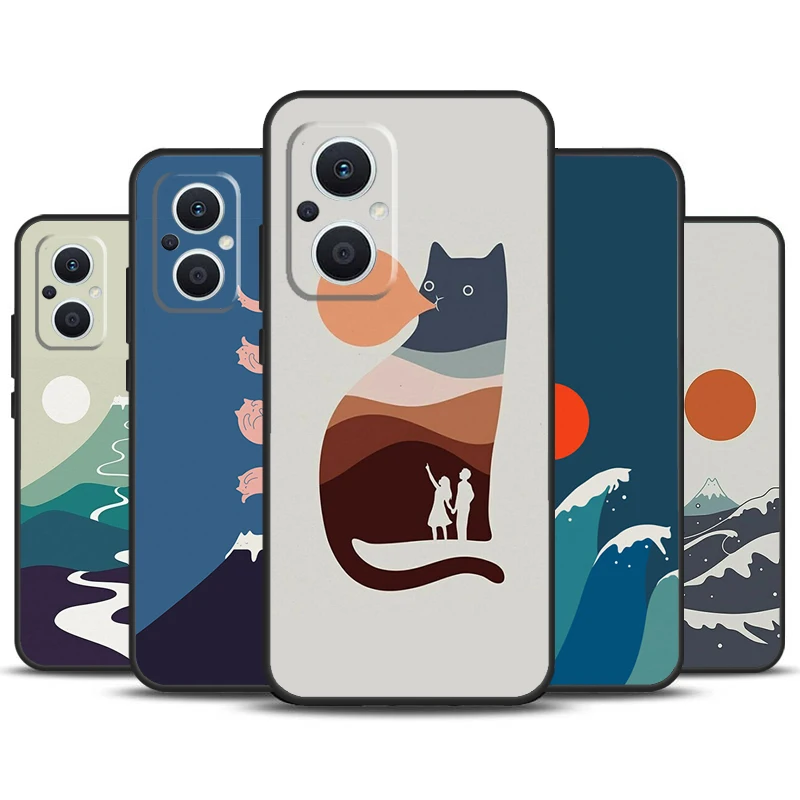 Чехол для OPPO Reno 10 Pro 8 4 5 6 7 Lite 8T 4Z 5Z Find X5 X3 X2 Neo X6