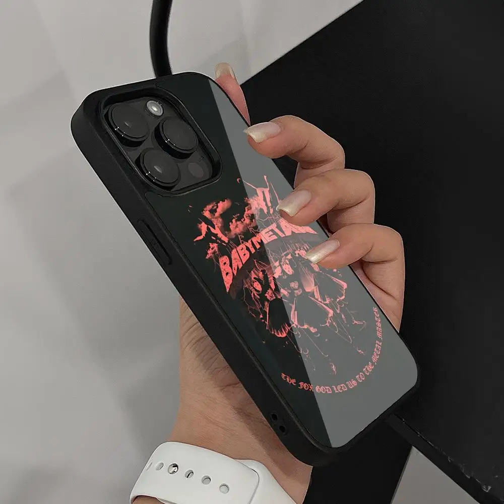 Чехол для телефона Babymetal Japanese Girl Idol Iphone 16 15 14 13 12 11 Pro Max Mini 8 Plus Se Xr X Xs 2020 чехол из ПК +
