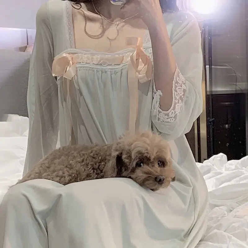 Ночные рубашки женская одежда для дома весенние удобные дышащие повседневные