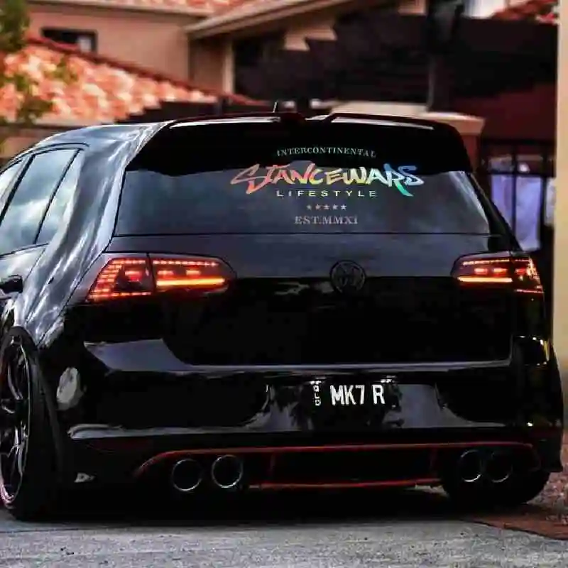 QiAds StoreCar наклейка персонализированная светоотражающая для украшения заднего