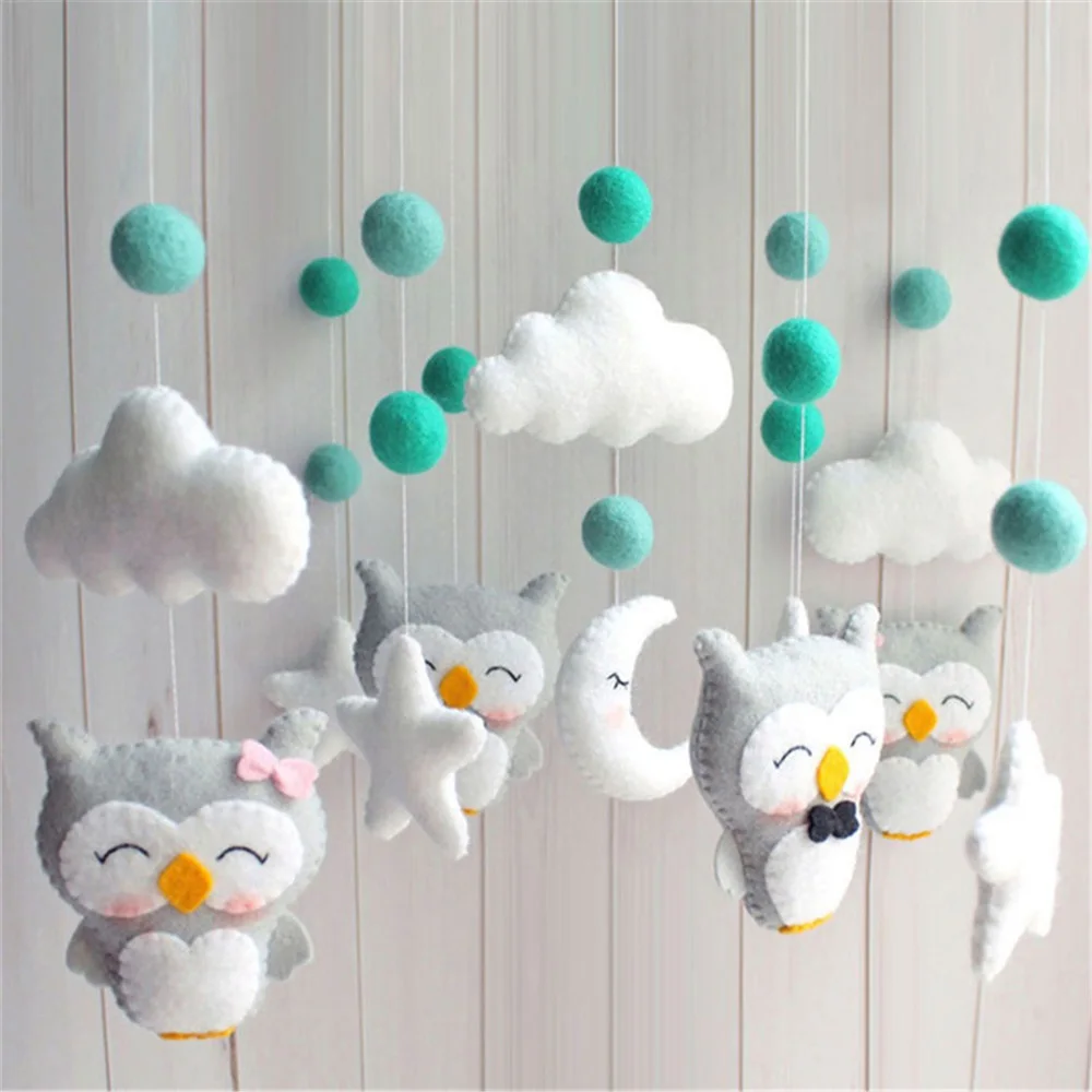 

Baby Mobile Rattles Toys baby Toys 0-12 Months Carousel Crib Holder Baby Mobile To Bed Bed Bell Mom Handmade Toys for Newborns