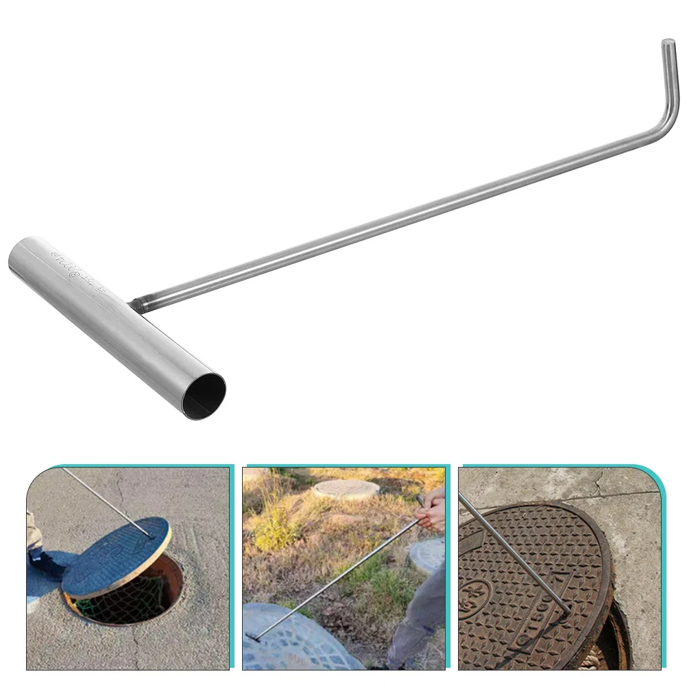 Hook Hooks Butcher Tbacon Manhole Barbecue Lid Well Steel Stainless Smoker Drying Meat Metal Processing Hams Roast Handle Duck