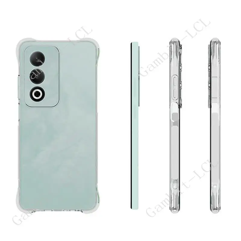 Фото Для OPPO A80 5G A3 Pro Global A3Pro OPPOA80 CPH2639 Силиконовый защитный чехол для смартфона, мягкий противоударный чехол из ТПУ №3