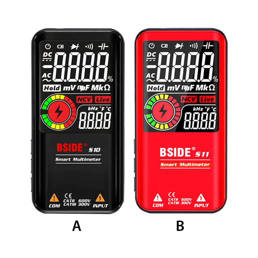 

Мультиметр BSIDE S11 с цифровым дисплеем, 9999 отсчетов