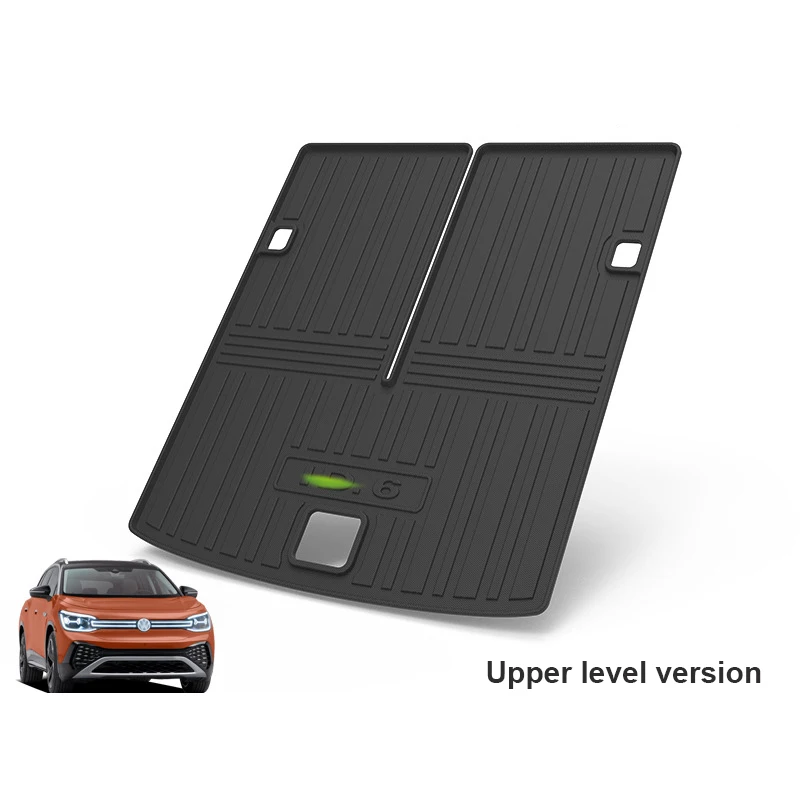 

Коврики для автомобиля Volkswagen ID.6 Crozz, 7 сидений, для любой погоды, коврики для багажника VW ID.4 Crozz 2021 2022, полный комплект, подкладка, Нескользящие, без запаха