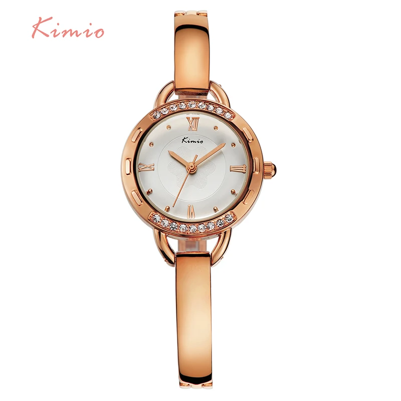 NO.2-A138  Brand Woman Bracelet Watches Ladies Roman Numeral Stainless Steel Quartz Dress Watch Clock For Women