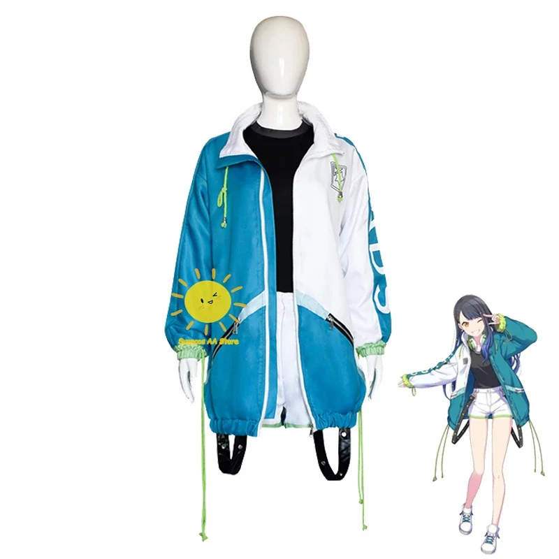 Игра Shiraishi An Косплей Project Sekai Красочные сценические костюмы для косплея Униформа