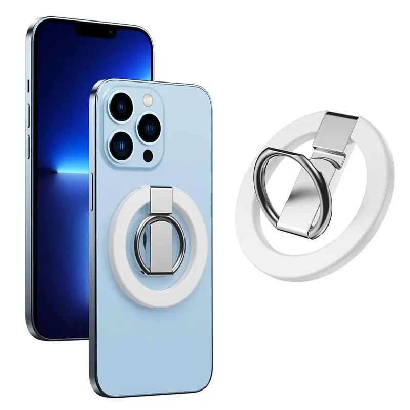 

Phone Ring Holder | Magnetic Phone Grip For I Phone 13/ 12| Adjustable Phone Stand Cellphone Kickstand Mag-Safe Accessories
