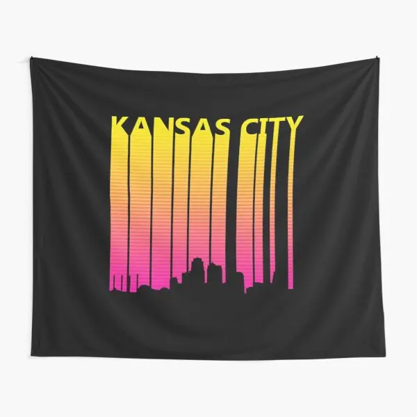 

Ретро-одеяло в стиле Канзас 1980S, полотенце, домашний декоративный коврик с принтом, покрывало для гостиной, художественное настенное украше...