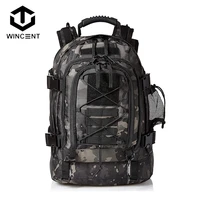 men climbing backpack large capacity military tactical waterproof durable hiking hunting fishing expandable 39l 60l rucksack